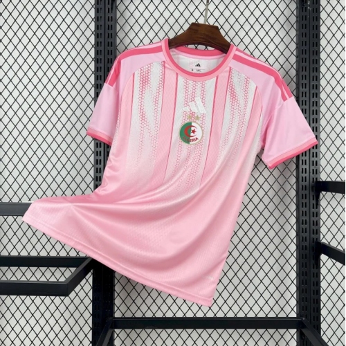 2026 Algeria National Team Special Edition Pink Football Shirt
