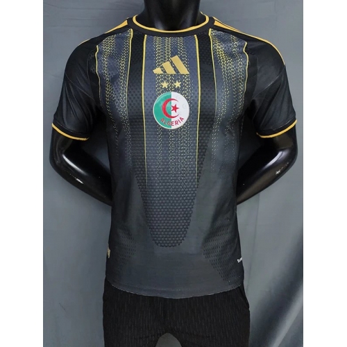 2026 Algeria Special Edition Black Player Version Soccer Jersey