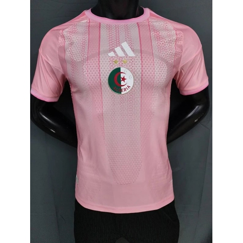 2026 Algeria Special Edition Pink Player Version Soccer Jersey