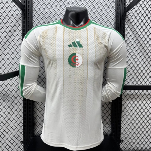 2026 Long Sleeve Player Version Algeria National Team Home Football Shirt