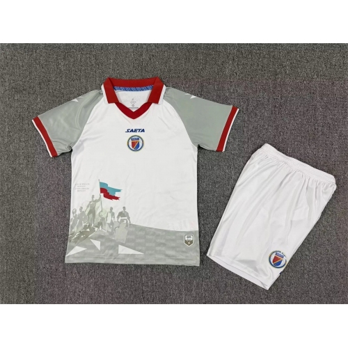 2026 Haiti National Team Away Football Shirt Kids Size