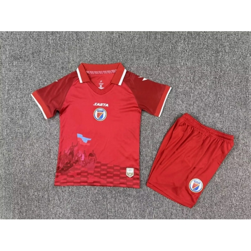 2026 Haiti National Team Third Away Football Shirt Kids Size