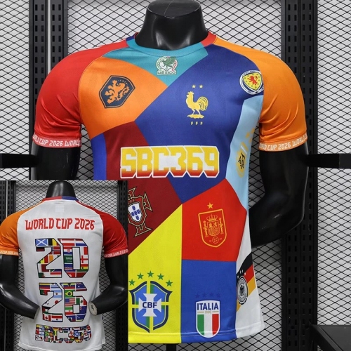 2026 World Cup Commemorative Edition Player Version Soccer Jersey