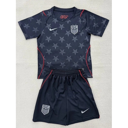 26/27 USA Away Kids Soccer Jersey