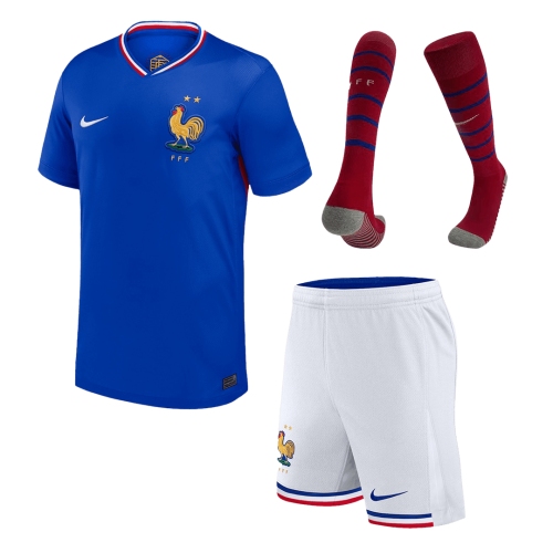 France Home Jerseys Full Kit EURO