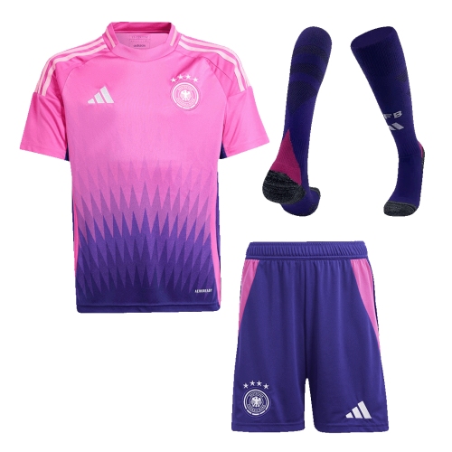 Germany Away Kids Soccer Jerseys Full Kit EURO