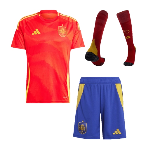 Spain Home Jerseys Full Kit EURO