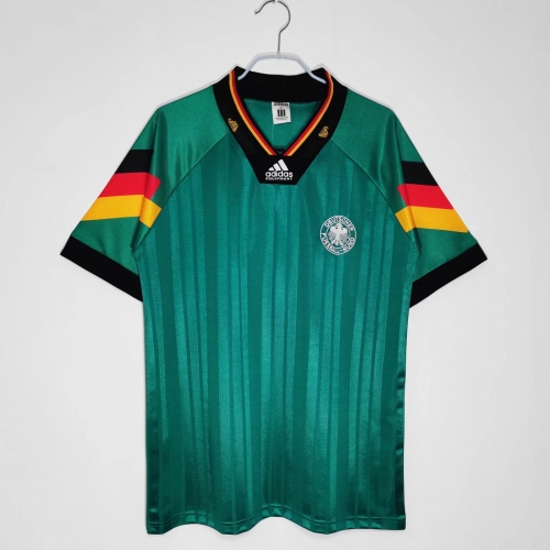 1992 Retro Germany Away Soccer Jersey