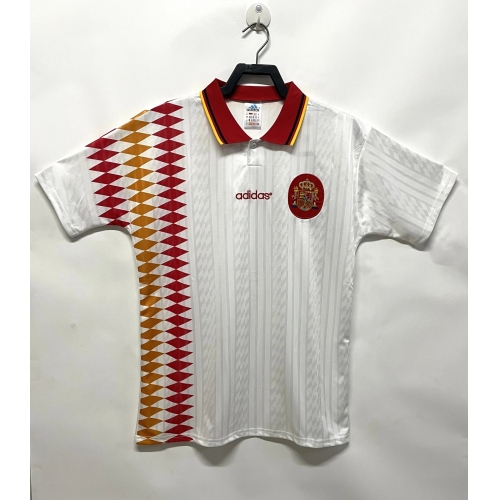 1994 Retro Spain National Team Away Football Shirt