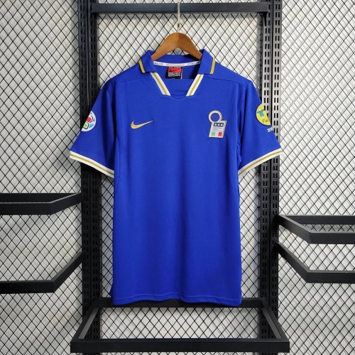1996 Retro Italy Home Soccer Shirt