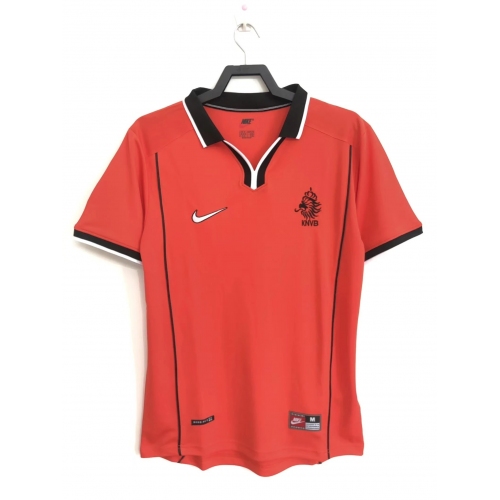 1998 Retro Netherlands Home Football Shirt