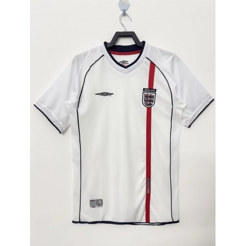 2002 Retro England National Team Home Football Shirt