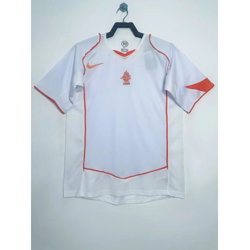 2004 Retro Netherlands Away Football Shirt