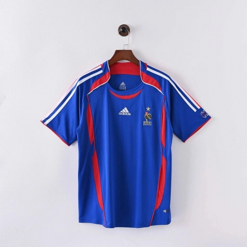 2006 Retro France Home Football Shirt