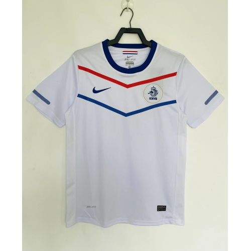 2010 Retro Netherlands Away Football Shirt