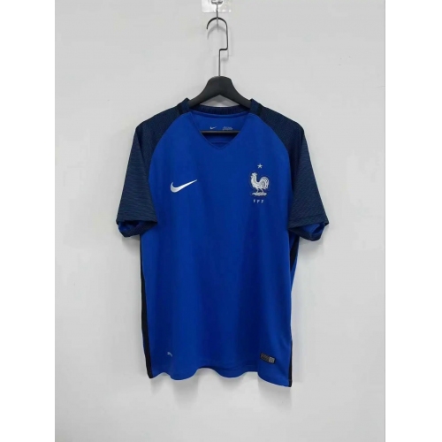 2016 Retro France Home Football Shirt