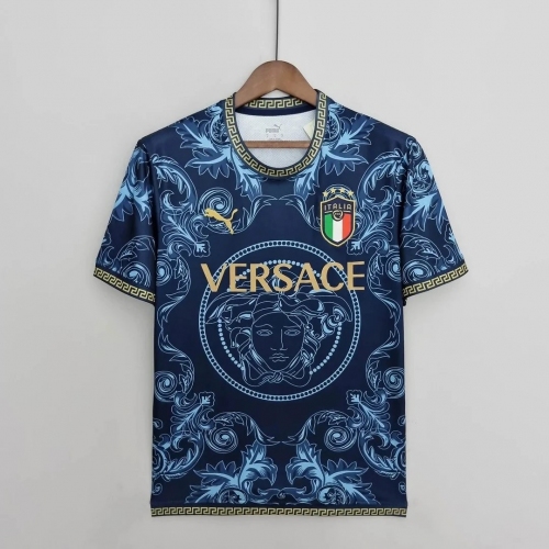 2022 Italy Special Edition Blue Soccer Jersey