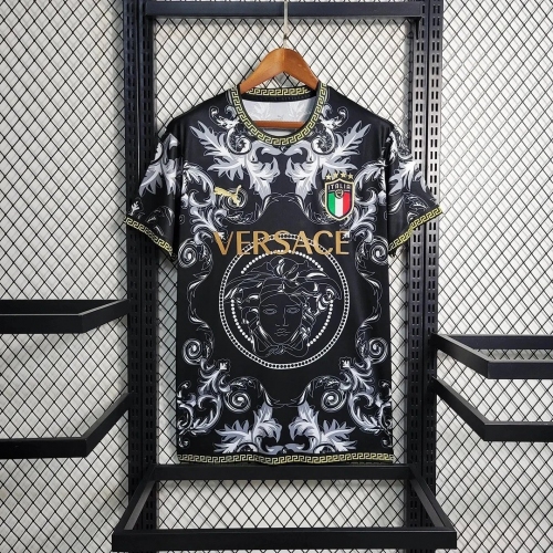 2023 Italy Special Edition Black Soccer Jersey
