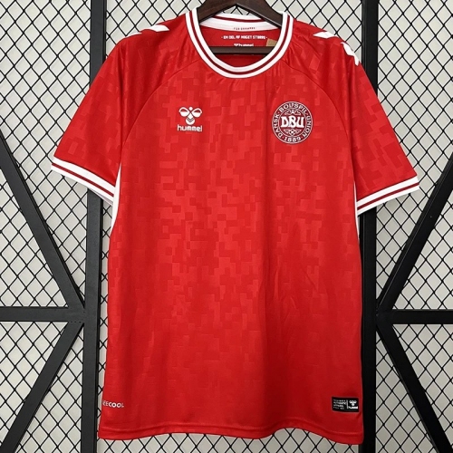 2024 Denmark Home Fans Soccer Jersey