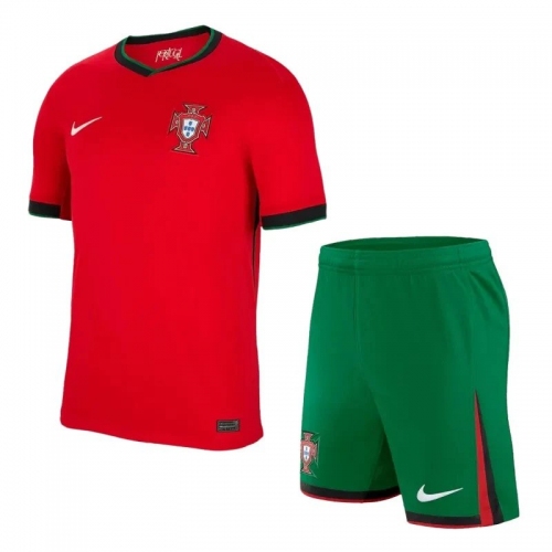 2024 Portugal Home Kit(Jersey+Shorts) Euro