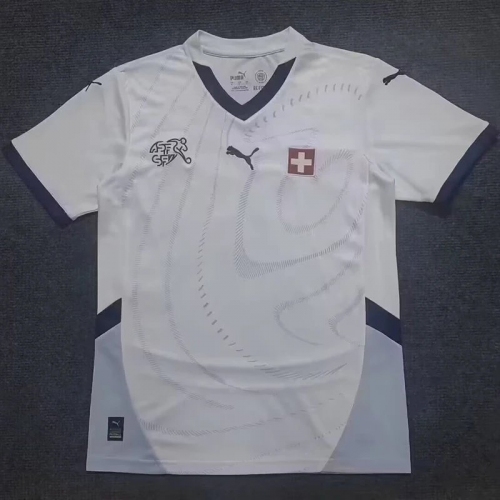 2024 Switzerland Away Fans Soccer Jersey