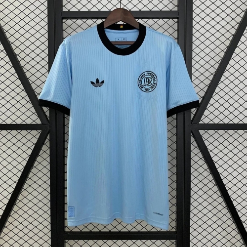 2025 Germany 125th Anniversary Edition Blue Football Shirt