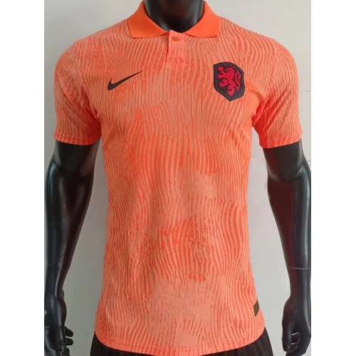 2025 Netherlands Orange Player Version Polo Shirt