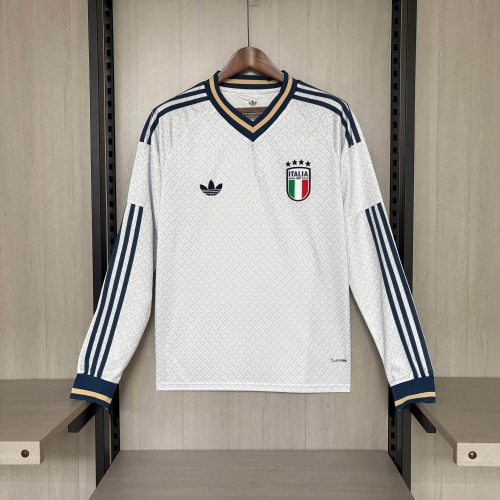 2026 Long Sleeved Italy Away Soccer Shirt