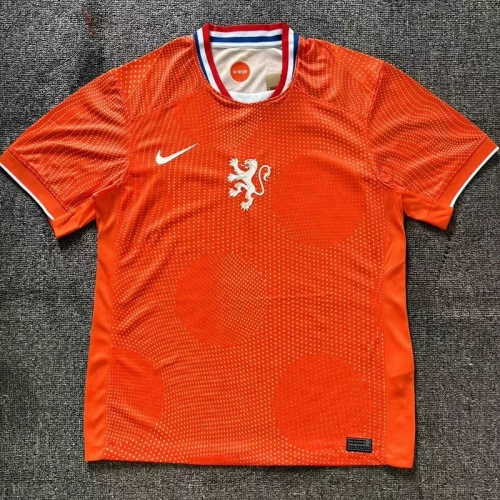 25/26 Netherlands Home Fans Soccer Jersey