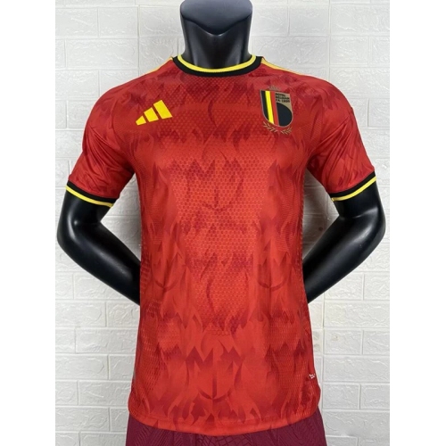 26/27 Belgium Home Player Version Soccer Jersey