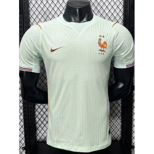 26/27 France Away Player Version Soccer Jersey(embroidery star刺绣星球员)