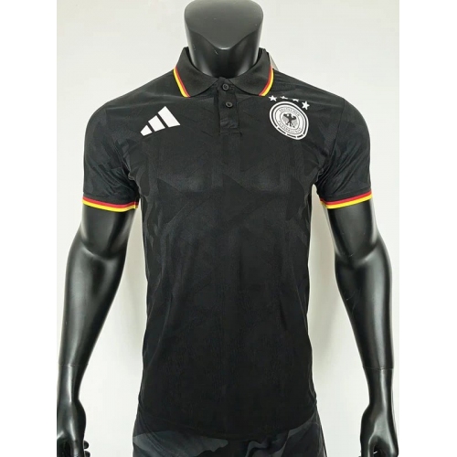26/27 Germany Special Edition Black Player Version Soccer Jersey(翻领)