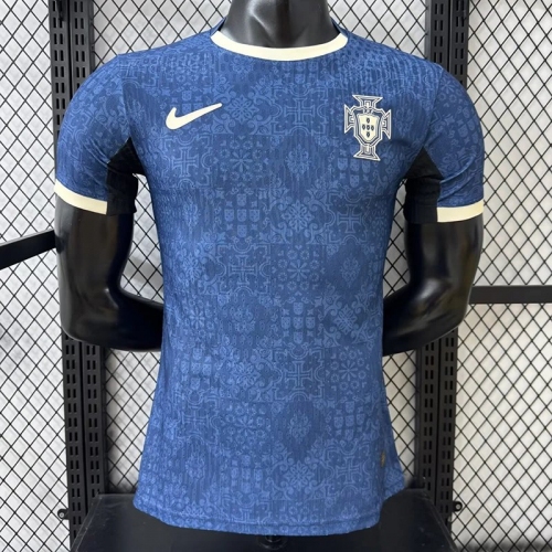 26/27 Portugal Special Edition Blue Player Version Soccer Jersey