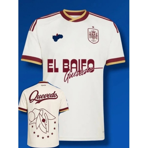 26/27 Spain Away (EL-BALFO)Edition Fans Soccer Jersey(全广告)