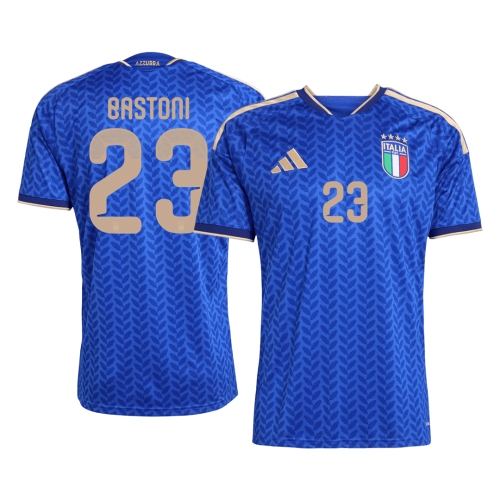 BASTONI #23 Italy Home Soccer Jersey World Cup 2026