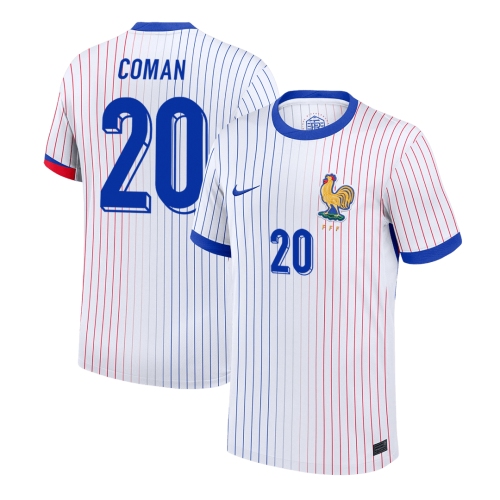 COMAN #20 France Away Soccer Jersey