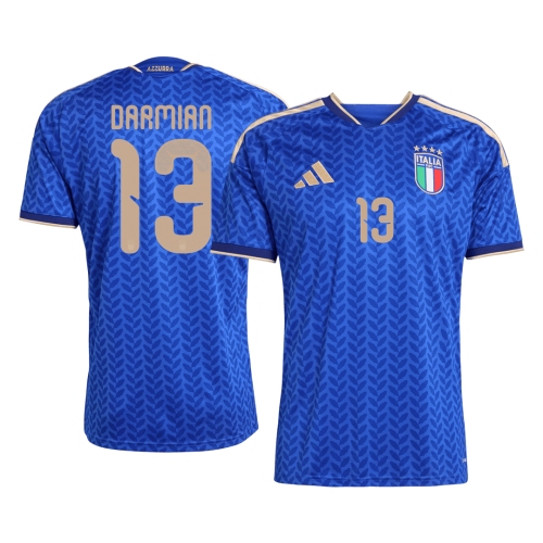 DARMIAN #13 Italy Home Soccer Jersey World Cup 2026