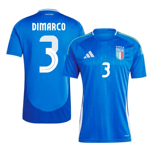 DIMARCO #3 Italy Home Soccer Jersey EURO