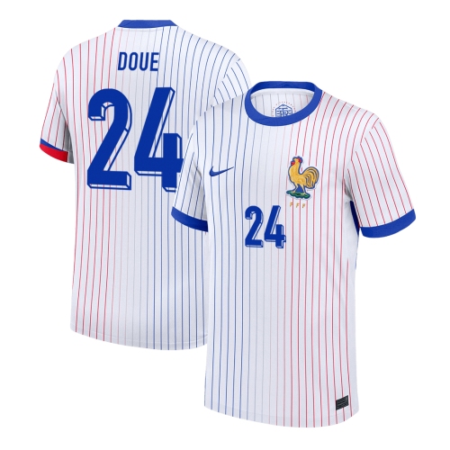 DOUE #24 France Away Soccer Jersey