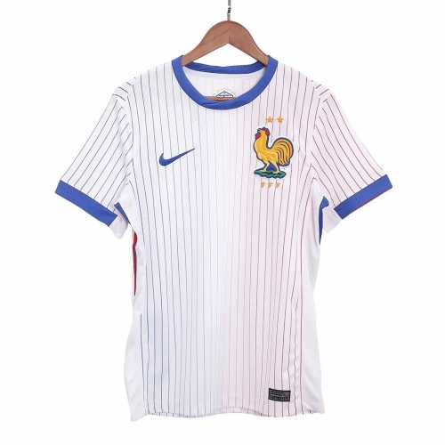 France Away Jersey Euro 2024 Soccer Apparel