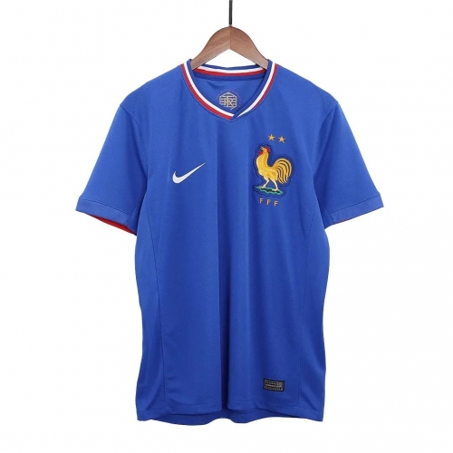 France Home Jersey Euro 2024 Soccer Apparel