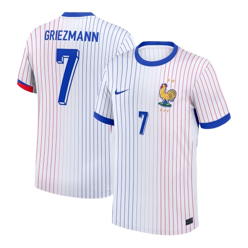GRIEZMANN #7 France Away Soccer Jersey