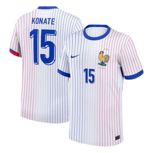 KONATE #15 France Away Soccer Jersey