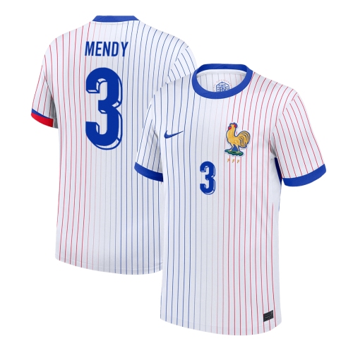MENDY #3 France Away Soccer Jersey