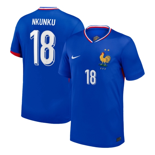 NKUNKU #18 France Home Soccer Jersey