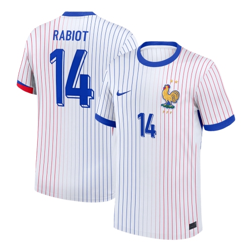 RABIOT #14 France Away Soccer Jersey