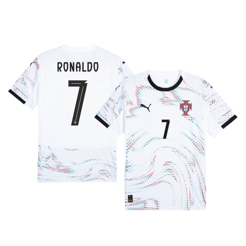 RONALDO #7 Portugal Away Soccer Jersey 2025