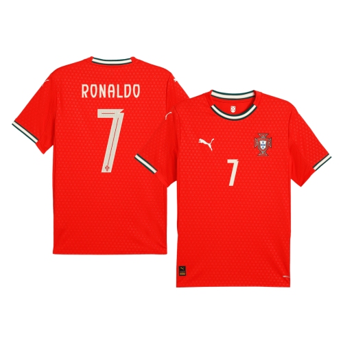 RONALDO #7 Portugal Home Soccer Jersey 2025