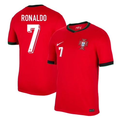 RONALDO #7 Portugal Home Soccer Jersey EURO
