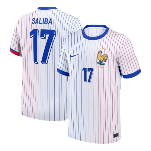 SALIBA #17 France Away Soccer Jersey